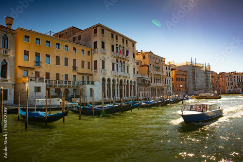 Venice, Veneto, Italy after 2020 lockdown in summer