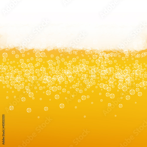 Splash beer. Background for craft lager. Oktoberfest foam. Pale