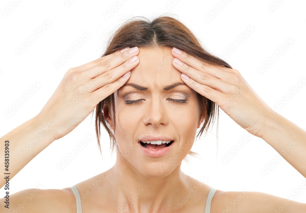 Headache woman Headache woman