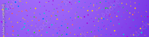 Festive magnificent confetti. Celebration stars. F