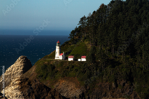 lighthouse on the coast