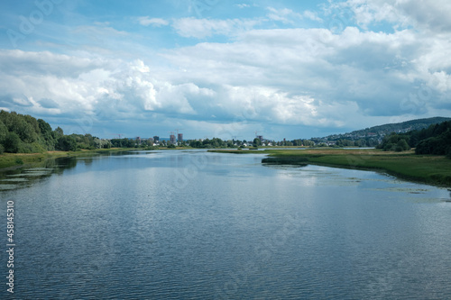 landscape with lake