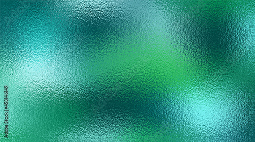 Green gradient background. Teal color texture. Turquoise backdrop for design summer prints, ecology, fresh. Bright light pattern. Abstract ombre gradation. Vibrant eco colored. Vector illustration
