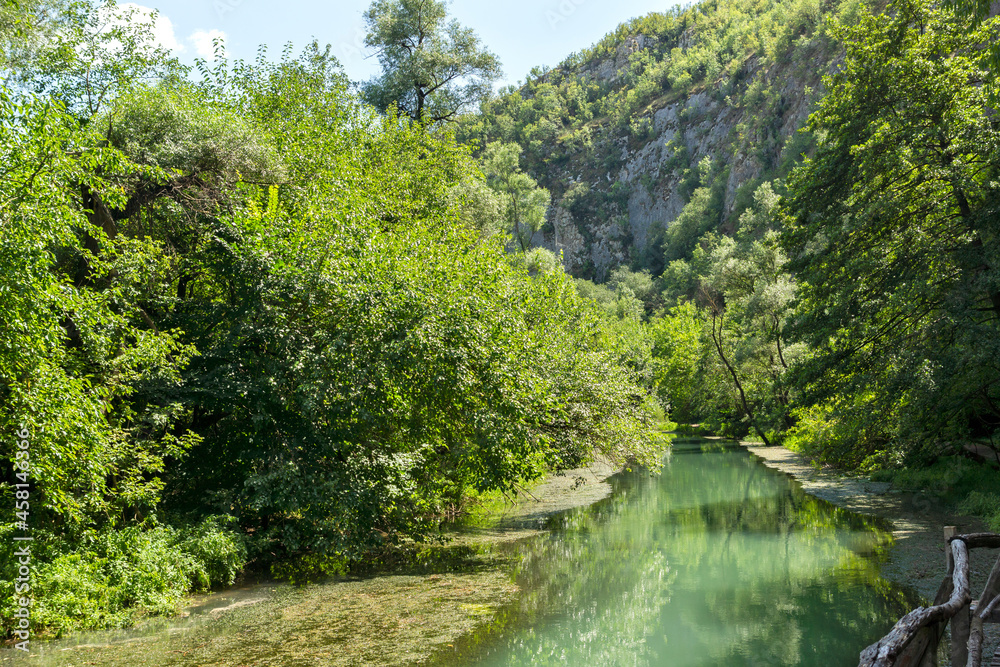 Iskar Panega Geopark along the Gold Panega River, Bulgaria Iskar Panega Geopark along the Gold Panega River, Bulgaria