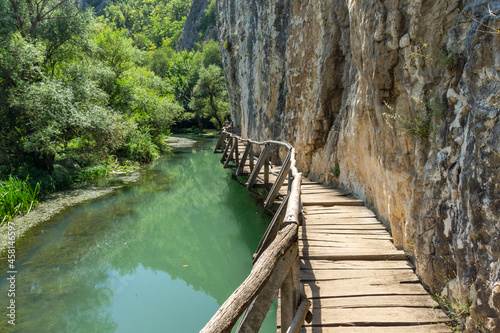 Iskar Panega Geopark along the Gold Panega River, Bulgaria photo