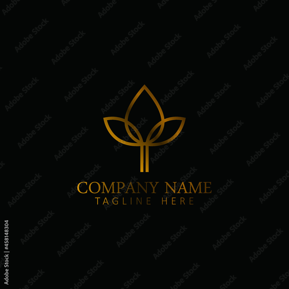 Abstract Leaf Logo design vector template Abstract Leaf Logo design vector template
