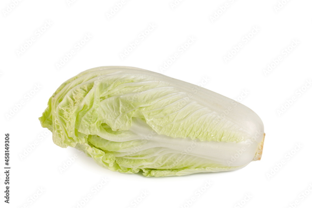 Chinese cabbage isolated on white background. Chinese cabbage isolated on white background.