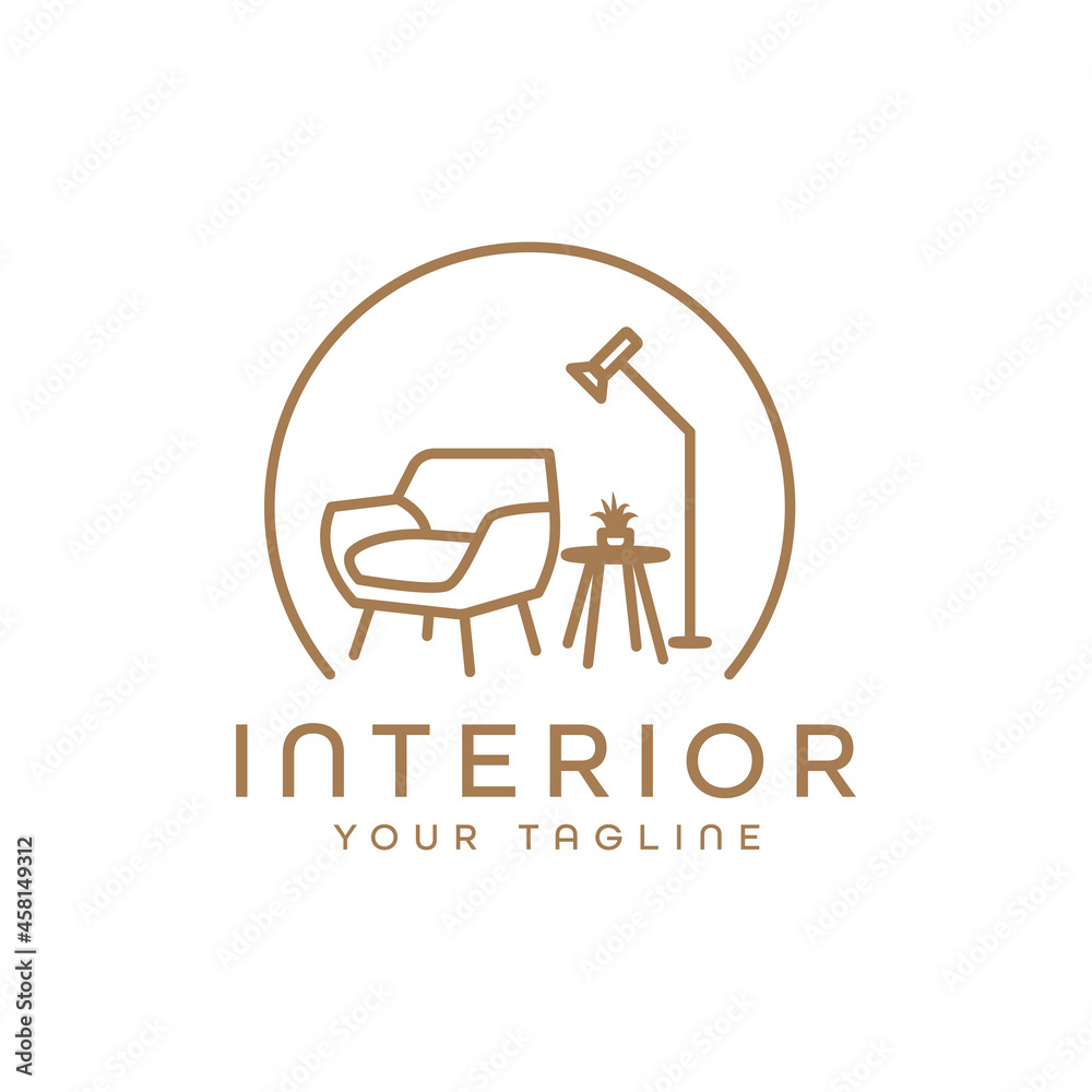 minimalist room interior logo furniture chairs and tables minimalist room interior logo furniture chairs and tables