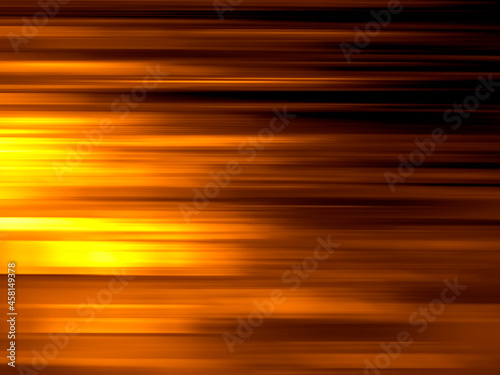 Golden stripes and light effects - abstract background