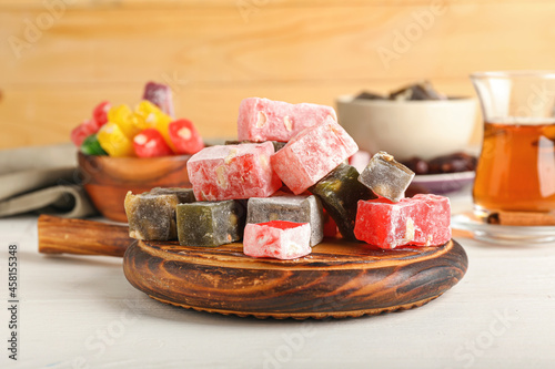 Assorted turkish delight cu...