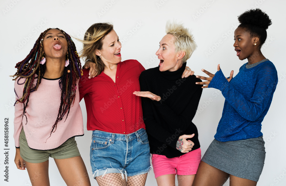 Fototapeta premium Friends having fun together