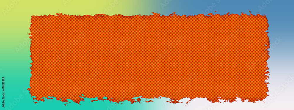 An abstract grunge border background image.