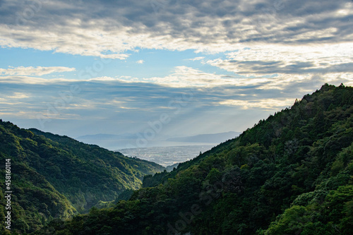 landscape with clouds