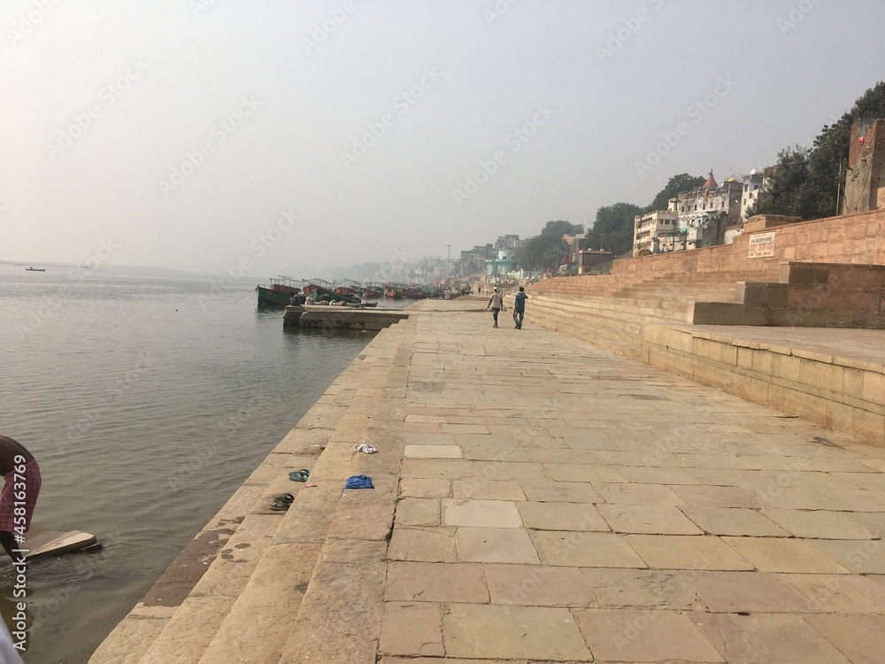 person on the pier