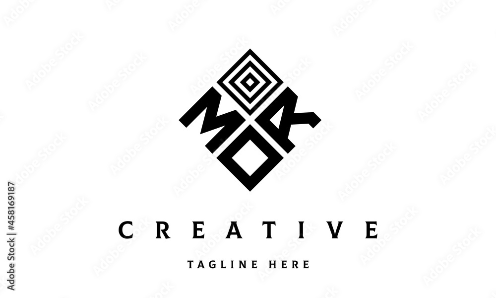 MRO square three latter logo vector MRO square three latter logo vector