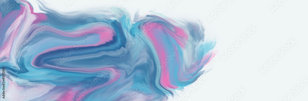 Abstract painting art with pink and blue liquid paint brush for presentation, website background, banner, wall decoration, or t-shirt design. Abstract painting art with pink and blue liquid paint brush for presentation, website background, banner, wall decoration, or t-shirt design.