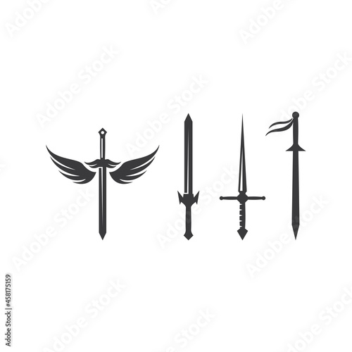 Sword illustration vector