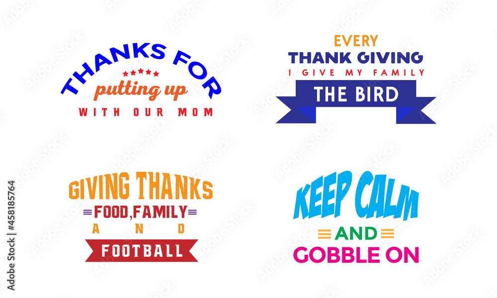 Thanksgiving quotes for t-shirt