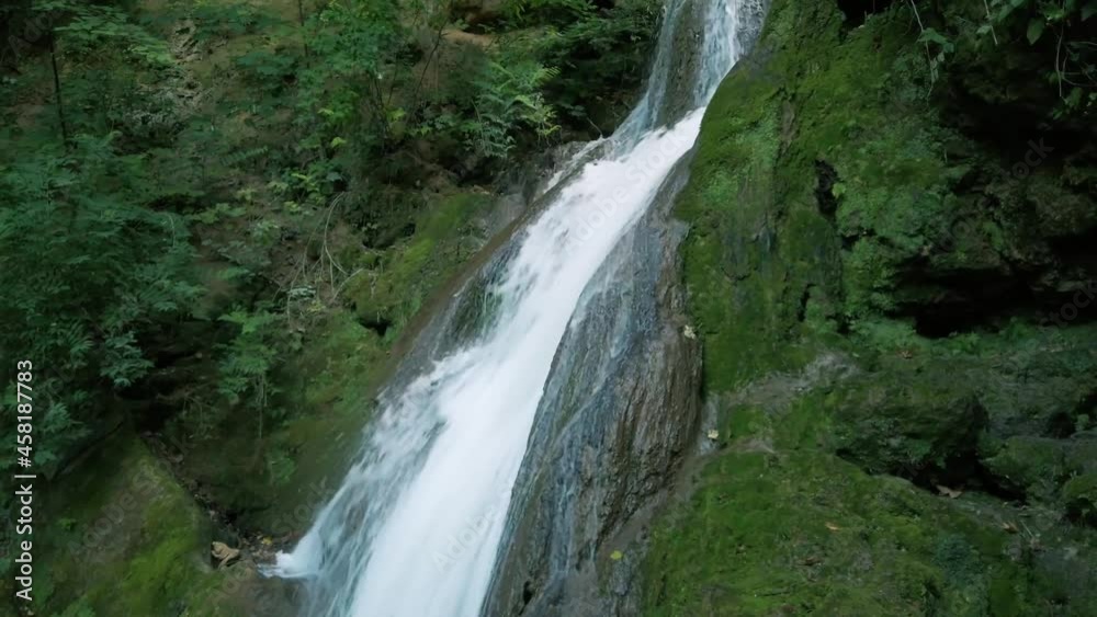 Wonderful turning slowmotion video from Hungary's highest waterfall at Lillafüred from the top to bottom. Wonderful turning slowmotion video from Hungary's highest waterfall at Lillafüred from the top to bottom.