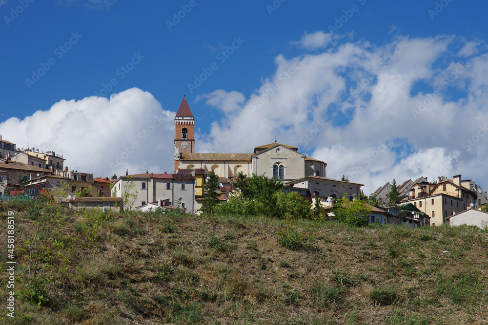 Rivisondoli (AQ) - View of the characteristic mountain village - Abruzzo - Italy