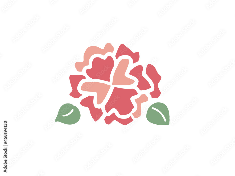 かわいいカーネーションの母の日と父の日 手書きイラスト Stock Vector Adobe Stock