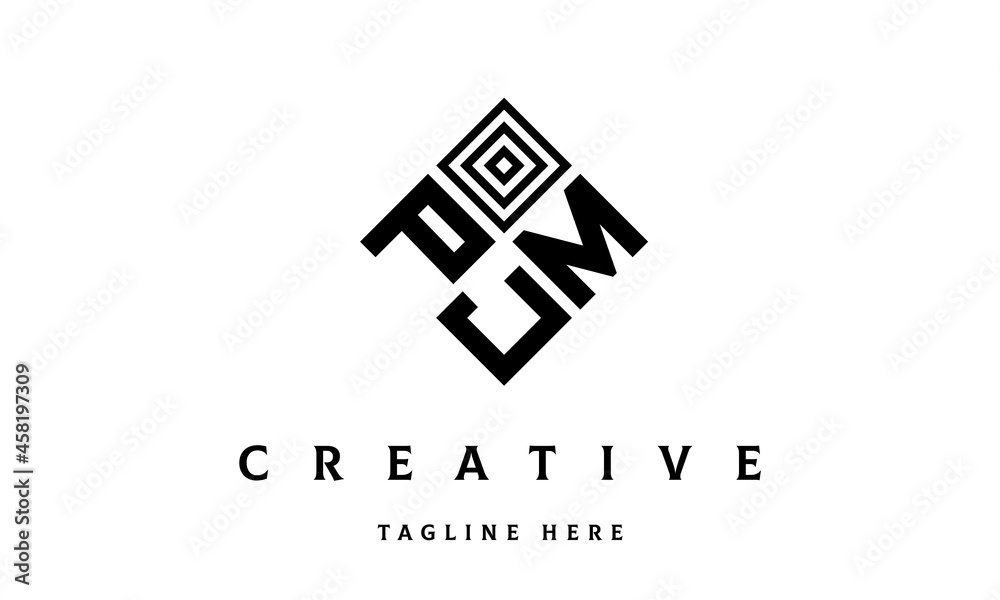 PMJ square three latter logo vector PMJ square three latter logo vector