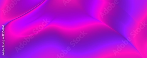 Horizontal illustration widescreen neon color backgrounds