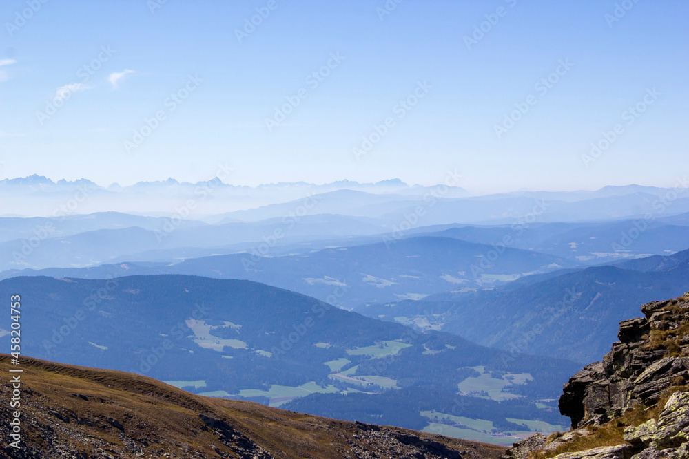Fototapeta premium Landscape in Austian Alps, Steiermark, Austria