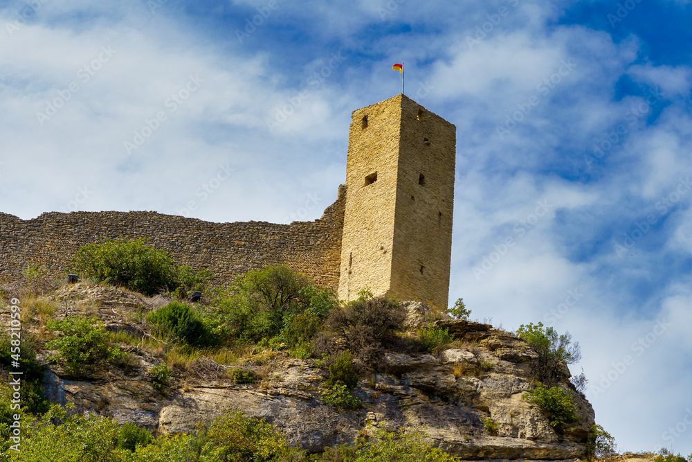 Tour de chateau fort médiéval