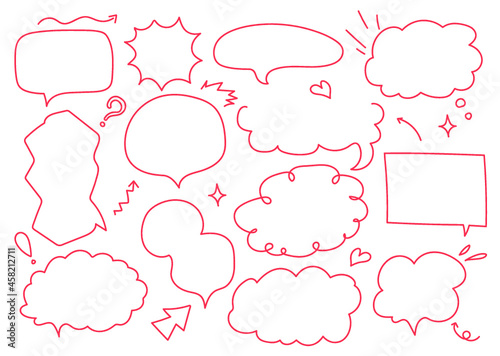 手描き吹き出し