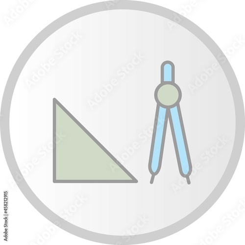  Geometry Vector Filled Circle Icon Design