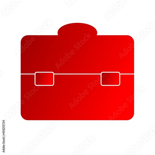  Brief Case Vector Glyph Gradient Icon Design