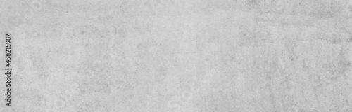 Panorama white cement wall background.