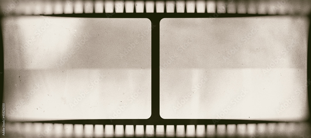 Old film texture of camera frame background. - obrazy, fototapety, plakaty 
