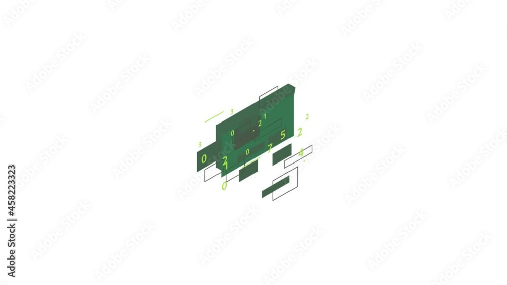 Tennis scoreboard icon animation isometric best object on white backgound Tennis scoreboard icon animation isometric best object on white backgound