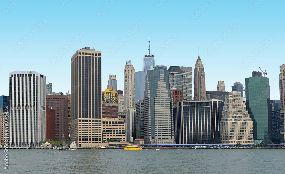 Fototapeta premium Skyline Manhattan buildings