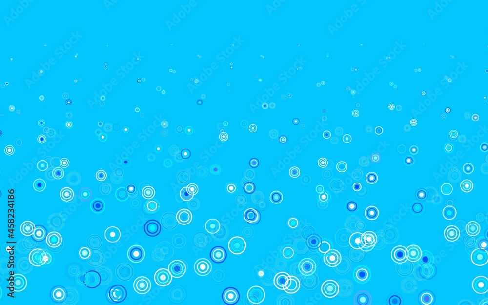 Light BLUE vector background with spots. Light BLUE vector background with spots.