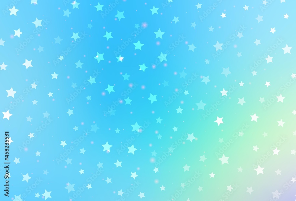Light Blue, Green vector template in carnival style. Light Blue, Green vector template in carnival style.