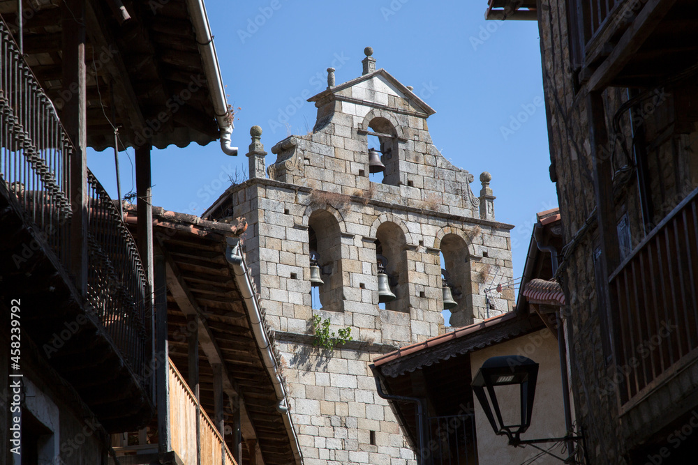 Church Tower of San Martin del Castanar; Salamanca