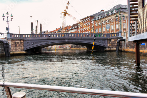 Canvas Print Højbro brigde High Bridge - Copenhagen, Denmark