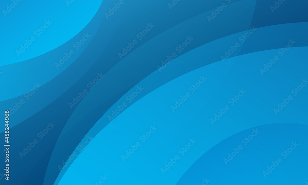 Blue wave abstract background. Vector illustration