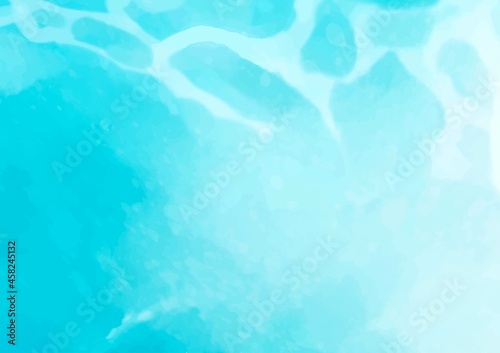 水彩の水色テクスチャ背景
