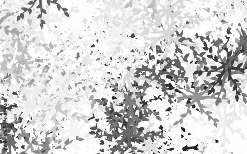 Light Gray vector texture with abstract forms.