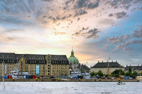 Panoramic views of Copenhagen, Denmark