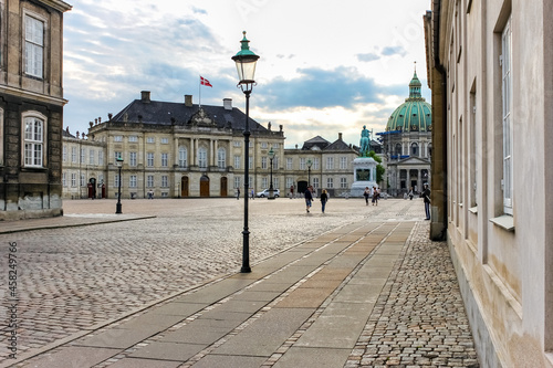 Photography Amalienborg Palace Square - Copenhagen, Denmark
