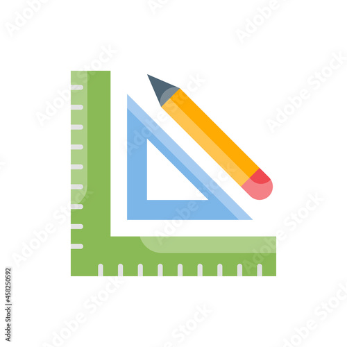 Free Download Measure vector flat icon style illustration. EPS 10 file - GFXLoad