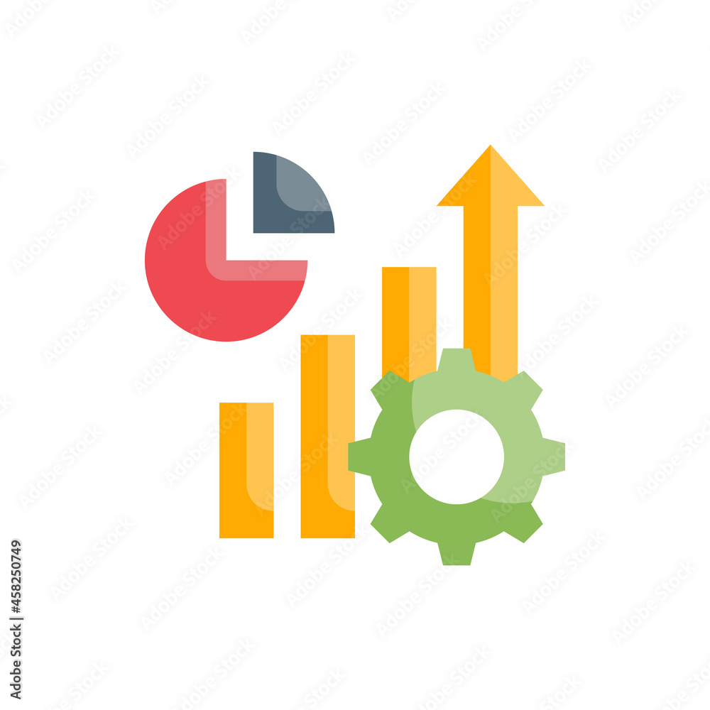 Improvement vector flat icon style illustration. EPS 10 file Improvement vector flat icon style illustration. EPS 10 file