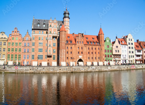 Town view in Poland Gdansk 