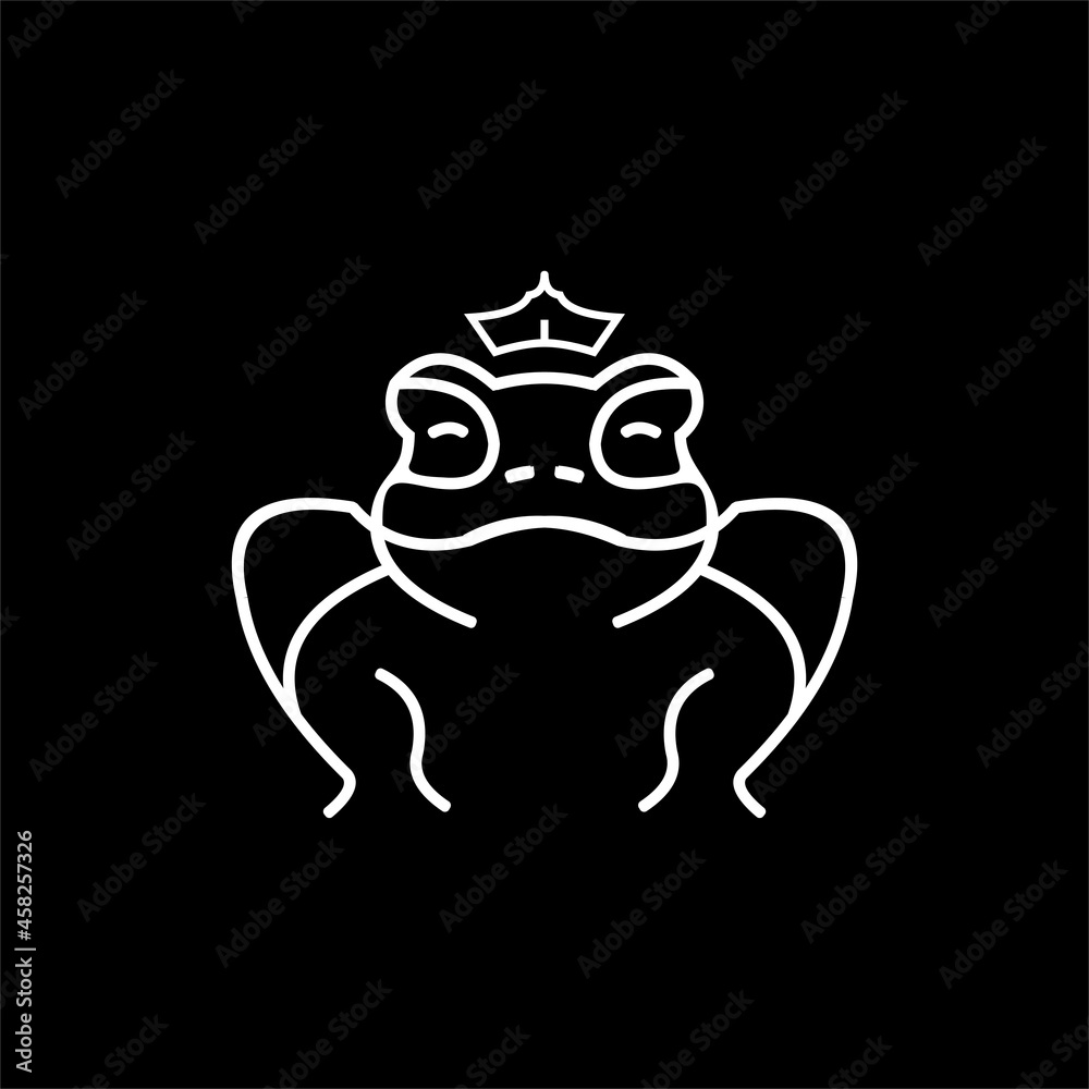 frog king logo design element Vector Image , king frog logo design Vector Image frog king logo design element Vector Image , king frog logo design Vector Image