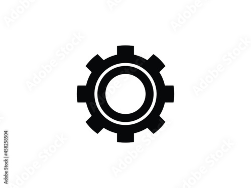 cogwheel, icon setting and repair, symbol settings. 